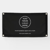 シンプル ロゴ ビジネス カンパニー コーポレート プロフェッショナル 横断幕 (横)