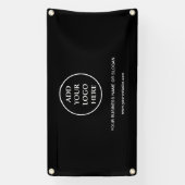 シンプル ロゴ ビジネス カンパニー コーポレート プロフェッショナル 横断幕 (縦)