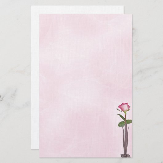 シンプル 便箋 (正面/裏面)