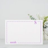 シンプル 便箋 (スタンド正面)