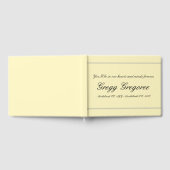 シンプル&保守葬儀案内書 ゲストブック (全面)