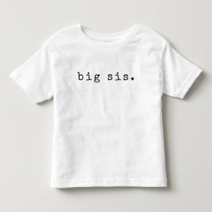 シンプル。 兄弟姉妹 トドラーTシャツ