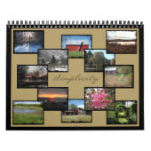 シンプル – 写真カレンダー カレンダー (カバー)