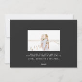 シンプル |写真コラージュカード シーズンカード (裏面)