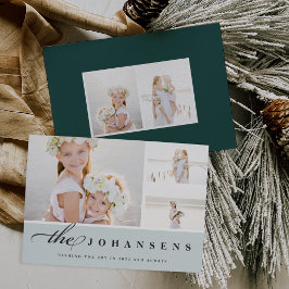 シンプル |写真コラージュカード シーズンカード