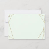 シンプル 出欠カード (裏面)