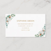 シンプル 名刺 (裏面)