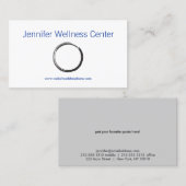 シンプル 名刺 (正面/裏面)