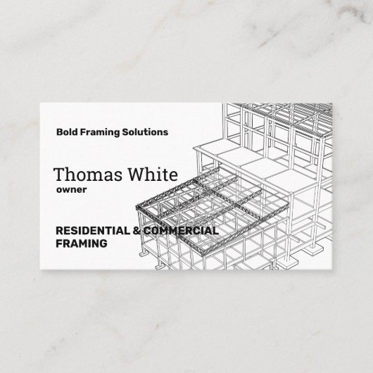 シンプル 名刺 (正面)