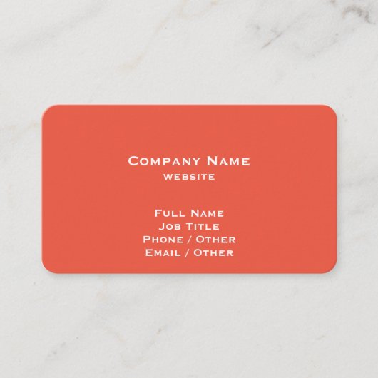 シンプル 名刺 (正面)