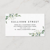 シンプル 名刺 (裏面)