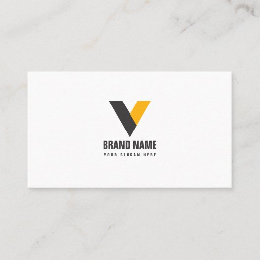 シンプル 名刺 (正面)