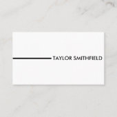 シンプル 名刺 (正面)