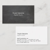 シンプル 名刺 (正面/裏面)