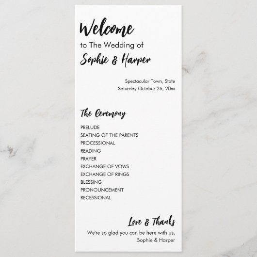 シンプル、多目的、黒カジュアルと白 プログラム (正面)