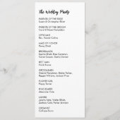 シンプル、多目的、黒カジュアルと白 プログラム (裏面)