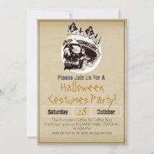 シンプル 大人 ヴィンテージ ハロウィンパーティー ゴシック スカル