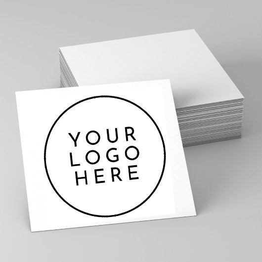 シンプル 小予算 カスタムロゴ ラバースタンプ