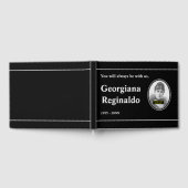 シンプル・平葬・慰霊帳 ゲストブック (全面)