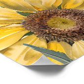 シンプル　彼女のハニービー ブライダルシャワー ポスター (角)