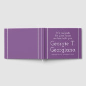 シンプル・愛なる葬儀・追悼本 ゲストブック (全面)