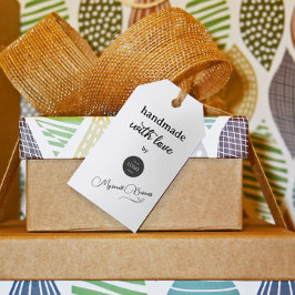 シンプル 手作り 愛を込めて ありがとう ギフトタグ