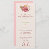 シンプル 招待状 (正面/裏面)