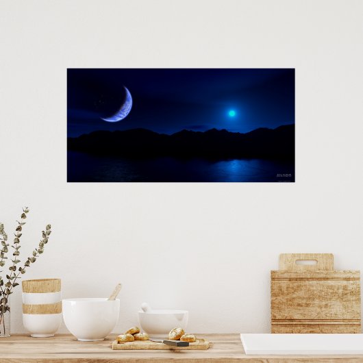 シンプル – 極端 ポスター (キッチン)