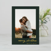 シンプル 箔シーズンカード (立ち正面)