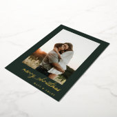 シンプル 箔シーズンカード (回転した状態)