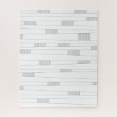 シンプル、線ミニマルグラフモダンパターン ジグソーパズル (縦)