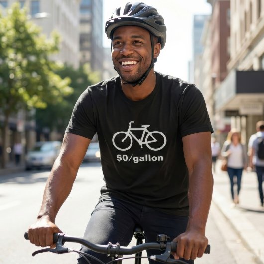 シンプル 自転車 笑える Tシャツ