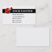 シンプル House Painter Business Cards 名刺 (正面/裏面)