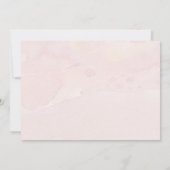 シンプル I 素朴 Do BBQ Script Water color 招待状 (裏面)