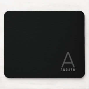 シンプル Modogram Name Mouse Pad マウスパッド