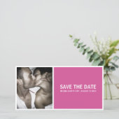 シンプル%PIPE%のセーブ・ザ・デート案内 セーブザデート (スタンド正面)