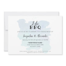 シンプルBBQモダンスクリプトダスティブルー