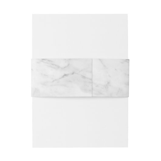 シンプルBOHOの結婚大理石モダン黒灰色 招待状ベリーバンド (裏面例)