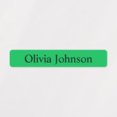 シンプルBoho Rainbow Kids防水名ラベル ラベル (デザイン1)