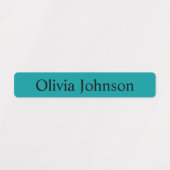 シンプルBoho Rainbow Kids防水名ラベル ラベル (デザイン1)