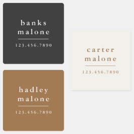 シンプルBoho Rainbow Kids防水名ラベル ラベル