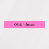 シンプルBoho Rainbow Kids防水名ラベル ラベル (デザイン1)