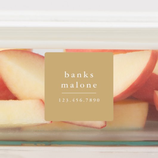 シンプルBoho Rainbow Kids防水名 ラベル (貼付)