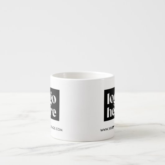シンプルBusiness Logo Espresso Mug エスプレッソカップ (正面)
