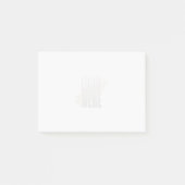 シンプルBusiness Note Padロゴ ポストイット (正面)