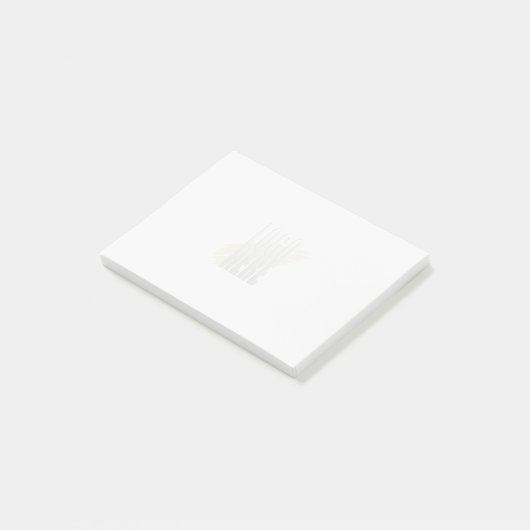 シンプルBusiness Note Padロゴ ポストイット (アングル)