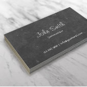 シンプルChalkboard脚本家名刺 名刺