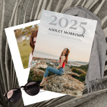 シンプルClassy 2025 2枚の写真卒業