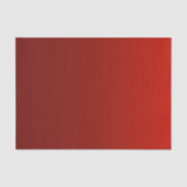 シンプルClasy Redグラデーションティッシュペーパー 薄葉紙 (正面)