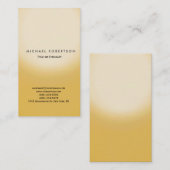 シンプルClean Consultant Business Card 名刺 (正面/裏面)